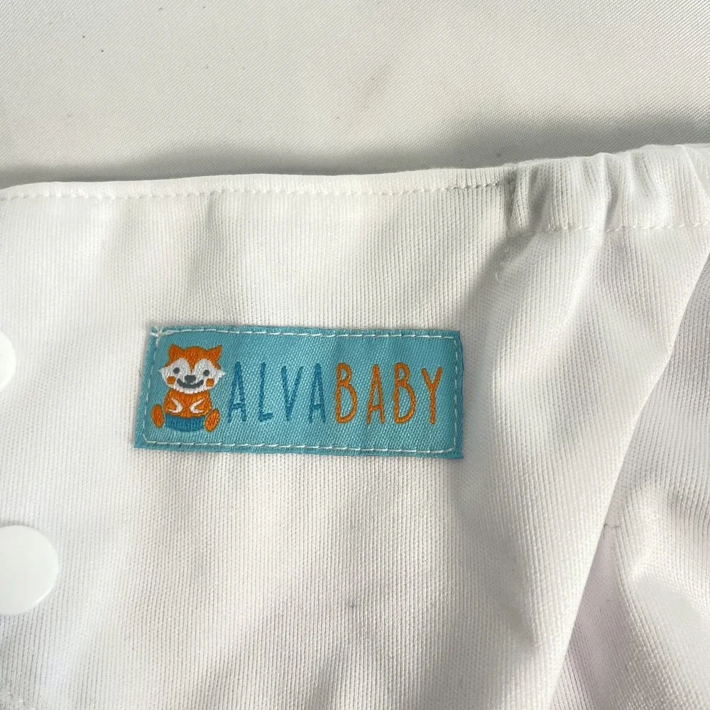 4 Cloth Diaper Covers One Size Snap Stay Dry Alva Baby Pooters Wegreeco Swim